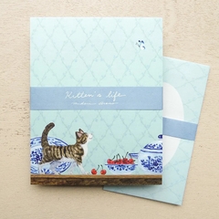 [Letter Set] Set 12 tờ giấy viết thư kèm 4 phong thư Cozyca | Chính hãng Nhật Bản