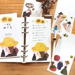 [2026] Chiết 4 tờ | các mẫu giấy note chữ nhật hãng Cozyca | hàng nhập chính hãng