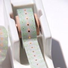 [2026] [Chiết 1m] Các mẫu washi ép nhũ Hologram vàng/ bạc Summer Collection hãng BOKI | Hàn Quốc