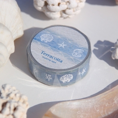 [2026] [Chiết 1m] Các mẫu washi ép nhũ Hologram vàng/ bạc Summer Collection hãng BOKI | Hàn Quốc