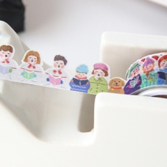 [Chiết 1m] các mẫu washi Die-cut hãng Boki | Chính hãng Hàn Quốc