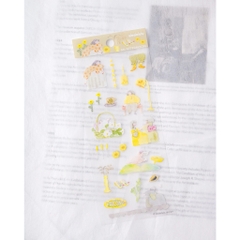 Các mẫu sticker sheet chất PET mờ | hãng Dodolulu