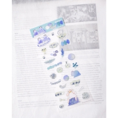 Các mẫu sticker sheet chất PET mờ | hãng Dodolulu