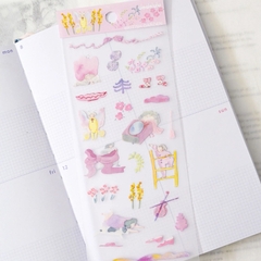 Các mẫu sticker sheet chất PET mờ | hãng Dodolulu
