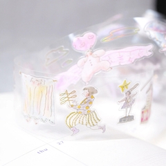 Các mẫu chiết lẻ Clear Sticker Roll hãng Dodolulu | Nhập chính hãng