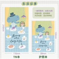 Các mẫu ruột sổ Travel Notebook | Hãng Molinta