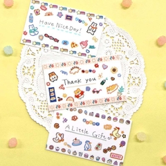 Các mẫu sticker sheet 3D nổi viền 