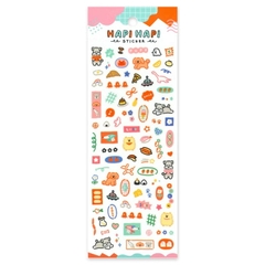 Các mẫu sticker sheet 3D nổi viền 