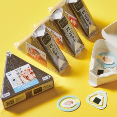 Set Kẹp Giấy (Paper Clips) Onigiri | Chính hãng Hitotoki Nhật Bản