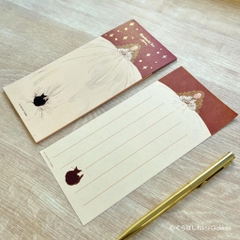 Set giấy viết thư phong bì giấy can và các tệp giấy note | họa sĩ Kurahashi Rei Nhật Bản