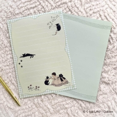 Set giấy viết thư phong bì giấy can và các tệp giấy note | họa sĩ Kurahashi Rei Nhật Bản