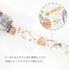 Các mẫu washi tape có nhũ series 