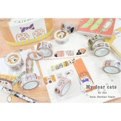 Các mẫu washi tape có nhũ series 