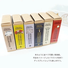 Các mẫu stamp sticker có nhũ/ cán lomo kèm hộp diêm đựng Shinzi Katoh | Chính hãng Nhật Bản