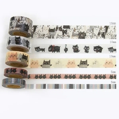 Các mẫu washi tape mini-sized Petit Mas Box by Shinzi Katoh | Nhật Bản
