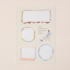 [Chiết 5 tờ] Giấy Ring Binder Refill | hãng Tegamisha