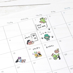 Các mẫu sticker Mindwave Nhân vật cư tê Hitokoto Soeru | chất PET
