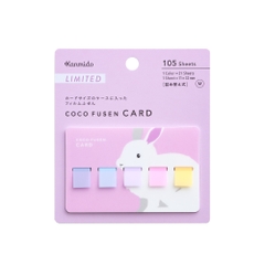 Các mẫu note sách Coco Fusen dạng Card | phiên bản Animal Limited