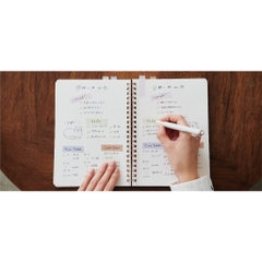 Các mẫu tệp giấy nhớ/ giấy note sách Coco Fusen 120 sheets | Nhật Bản