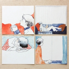[Full Tệp 120 tờ] Note vuông Cozyca