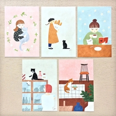 Set Postcard 10 tờ hãng Cozyca
