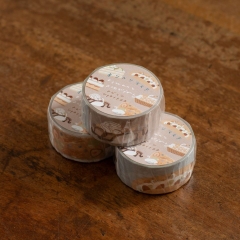 [Full cuộn] Các mẫu washi tape cắt sẵn (Kiritori) | Chính hãng Tegamisha
