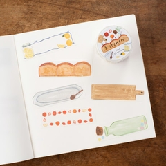 [Chiết lẻ 12 miếng] Các mẫu washi tape cắt sẵn (Kiritori) | Chính hãng Tegamisha