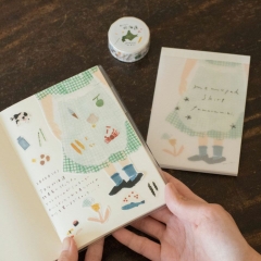 [Chiết lẻ 5 Tờ ] Các mẫu giấy note Memo Pad Nhật Bản | Chính Hãng Tegamisha