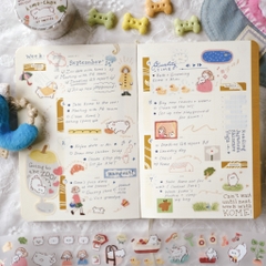 PET Tape Stickers - hình dán bế viền sẵn 
