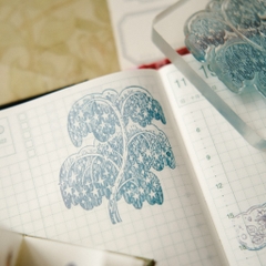 Set con dấu trong suốt Clear Stamps 