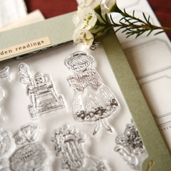 Set con dấu trong suốt Clear Stamps 