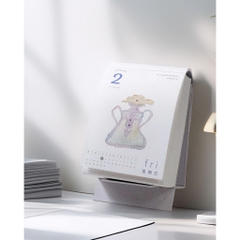 Chiết 1 tháng lịch để bàn 365 ngày năm 2026 Dodolulu with Illustrations & Daily Prompt | Nhập chính hãng