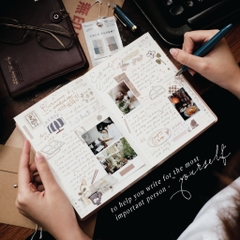Sổ bìa da daily 