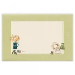 Set giấy viết thư Mini Mattari Animals | 8 giấy thư + 4 phong thư | Hãng NB Nhật Bản