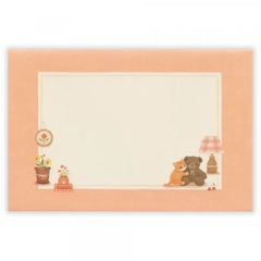 Set giấy viết thư Mini Mattari Animals | 8 giấy thư + 4 phong thư | Hãng NB Nhật Bản