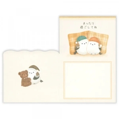 Tổng hợp các mẫu thiệp lẻ và letter set chủ đề Mattari Night | Hãng NB Nhật Bản