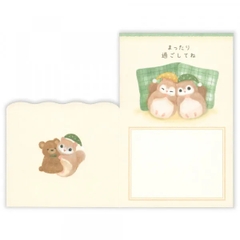 Tổng hợp các mẫu thiệp lẻ và letter set chủ đề Mattari Night | Hãng NB Nhật Bản