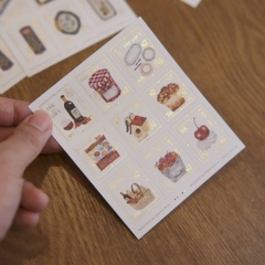 Chiết lẻ 1 tờ các mẫu Stamp Stickers hãng OURS 2026 | Nhập chính hãng
