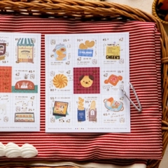 Chiết lẻ 1 tờ các mẫu Stamp Stickers hãng OURS 2026 | Nhập chính hãng