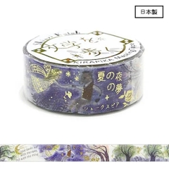 Các mẫu washi tape nhũ hologram chủ đề 