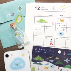Các mẫu Sticker Cozyca chất PET  size lớn | Chính hãng Cozyca Nhật Bản