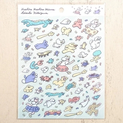 Các mẫu Sticker Cozyca chất PET  size lớn | Chính hãng Cozyca Nhật Bản