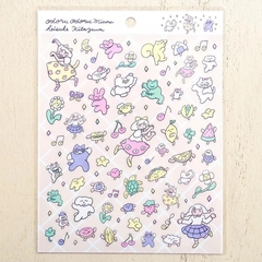 Các mẫu Sticker Cozyca chất PET  size lớn | Chính hãng Cozyca Nhật Bản