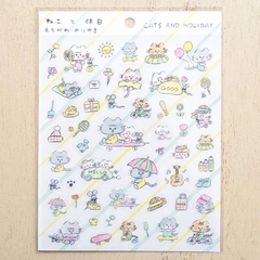 Các mẫu Sticker Cozyca chất PET  size lớn | Chính hãng Cozyca Nhật Bản