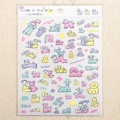 Các mẫu Sticker Cozyca chất PET  size lớn | Chính hãng Cozyca Nhật Bản