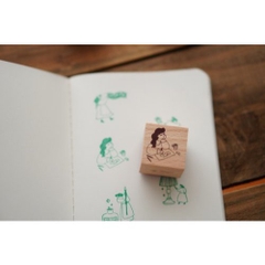 Các mẫu con dấu gỗ Series On the Desk | Nhập chính hãng Ivy Snow