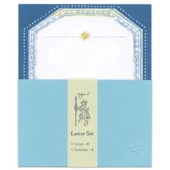 [8 giấy + 4 phong bì] Letter Set chủ đề Dessert - họa sĩ Inoue | Chính hãng Nhật Bản