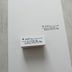 Các mẫu Stamp Yohaku | Nhập từ Sapporo Nhật Bản
