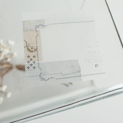 [Chiết lẻ 6 tờ] Các mẫu note giấy can có đế keo hãng Yohaku | Nhập từ Sapporo Nhật Bản