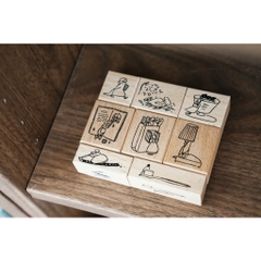 Các mẫu stamp series Night's Embrace và các mẫu stamp lẻ| hãng Yamadoro